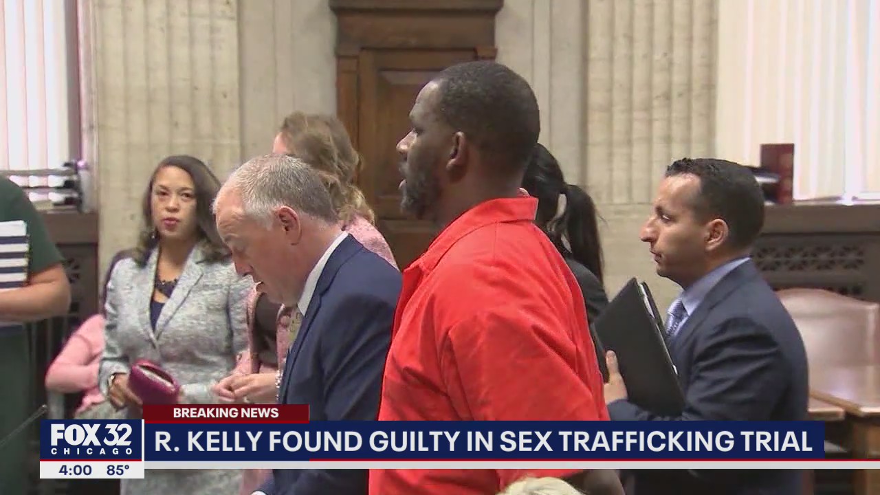 R. KELLY GUILTY: New York jury convicts Chicago born R&B singer in sex trafficking trial