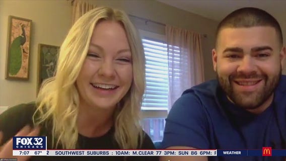 Newlyweds talk about their experience getting married on the Mag Mile