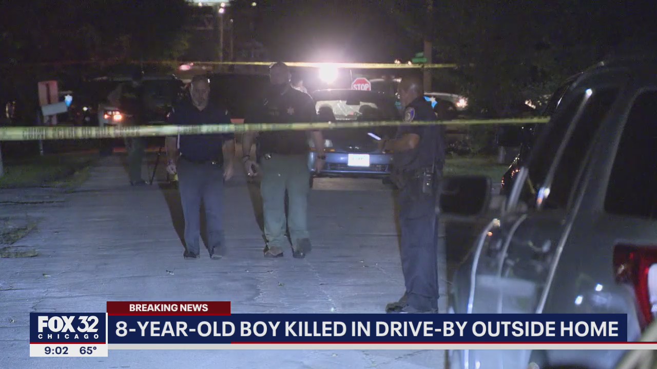 8-year-old boy killed in Markham drive-by shooting | FOX 32 Chicago