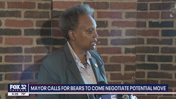 Lightfoot calls on Chicago Bears to negotiate potential move to suburbs