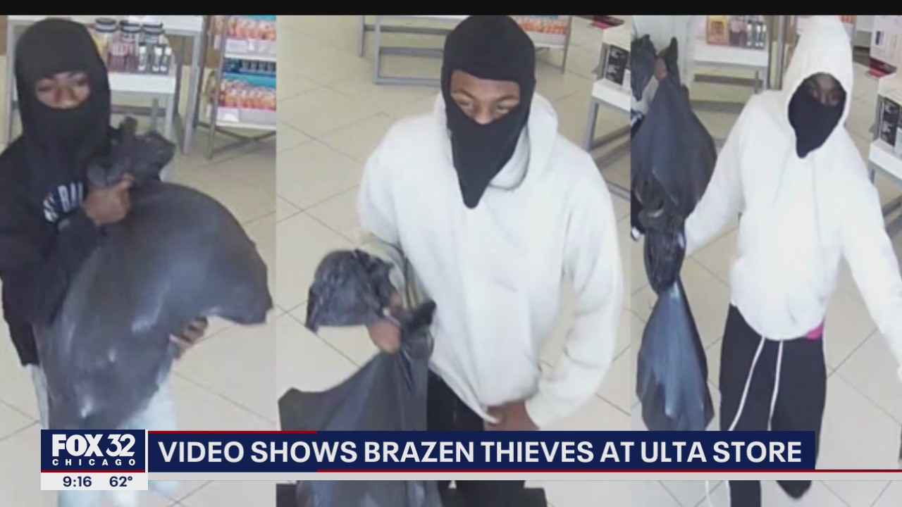 Shocking video shows brazen thieves stealing from Ulta Beauty store
