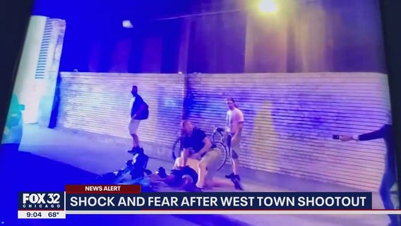 Shock and fear after West Town shootout