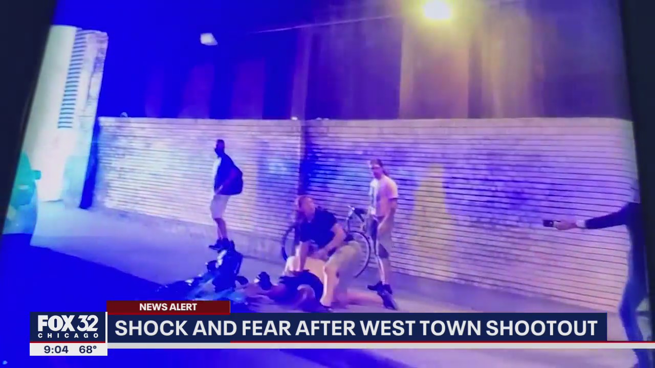 Shock and fear after West Town shootout