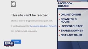 After bombshell whistleblower interview, Facebook goes offline for hours