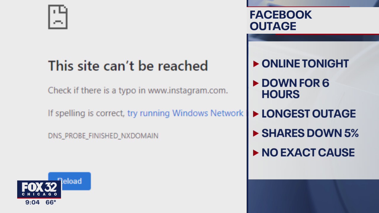 After bombshell whistleblower interview, Facebook goes offline for hours