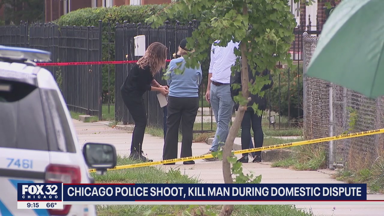 Neighbors react after Chicago police shoot, kill man during domestic dispute