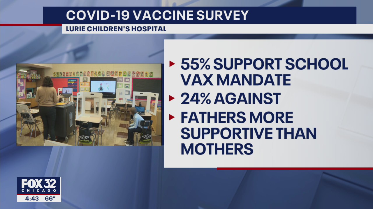 Most Chicago parents support vaccine mandates, survey finds