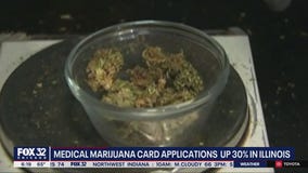 Medical marijuana card applications up 30% in Illinois during pandemic