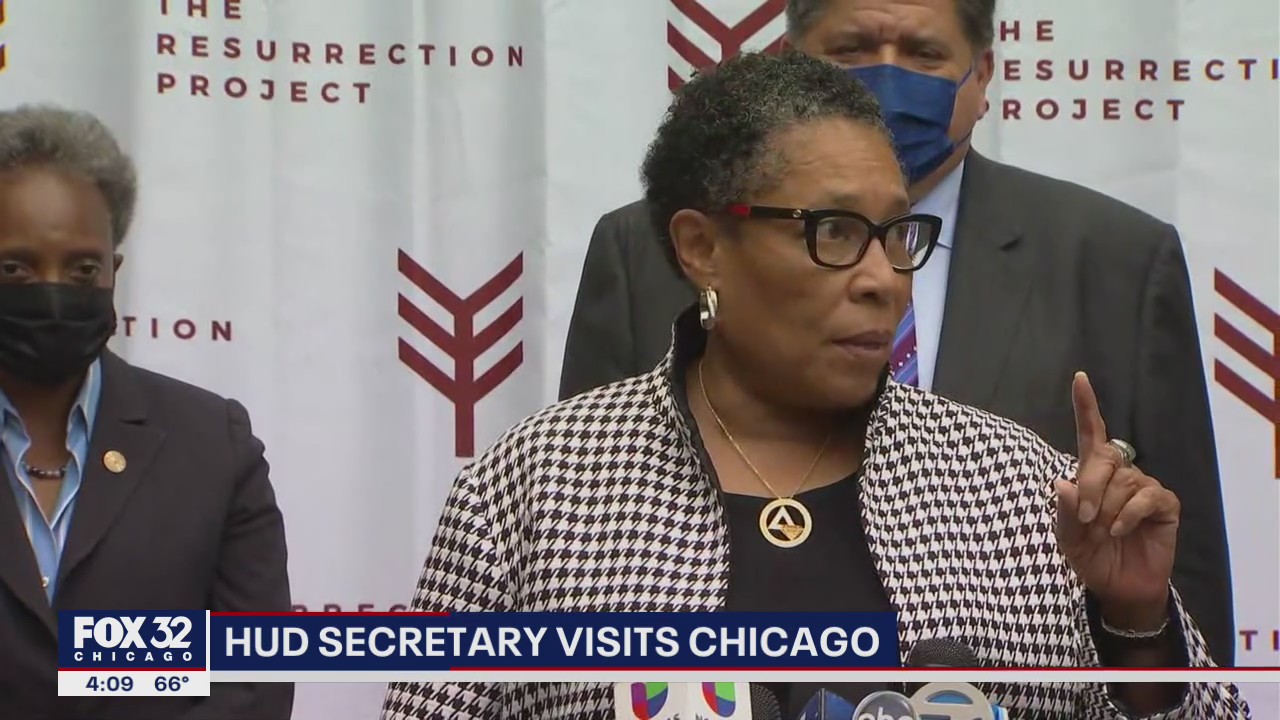 Biden's HUD secretary visits Chicago
