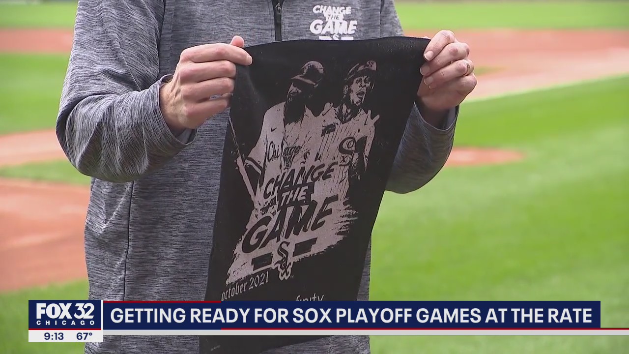 Getting ready for White Sox playoff games at Guaranteed Rate Field