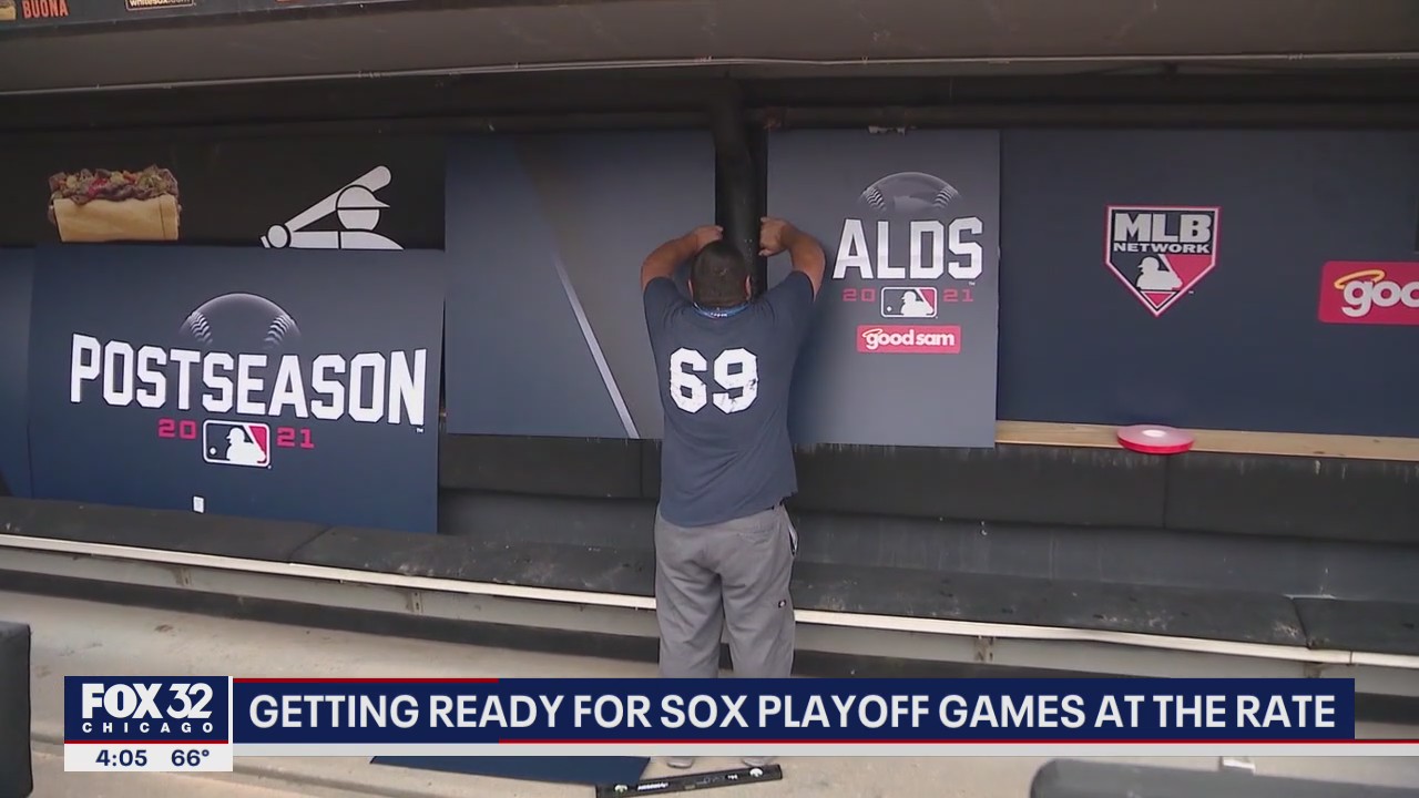 Preparations underway for Sox playoff games at Guaranteed Rate Field