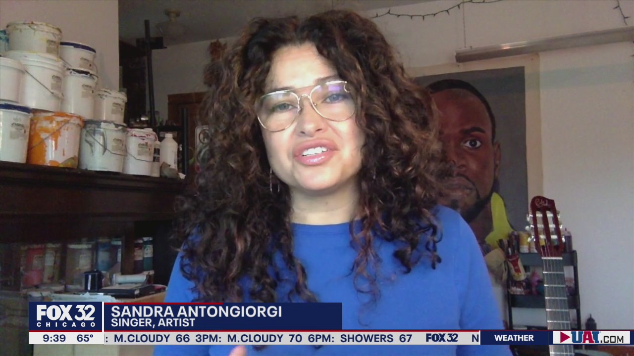 Chicago artist honors Hispanic culture, local icons through murals and music