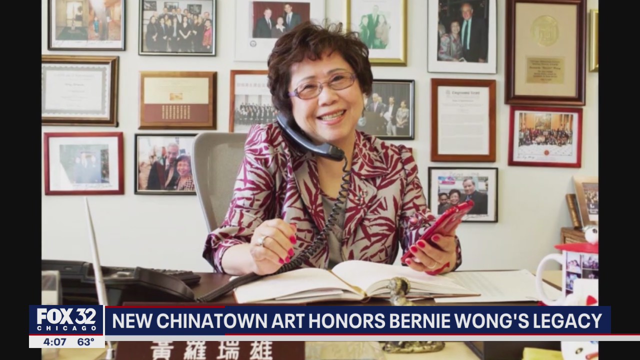 New Chinatown art honors Bernie Wong's legacy