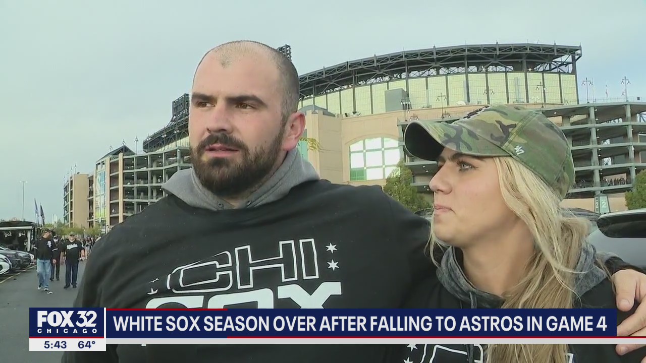 White Sox season over after falling to Astros in Game 4