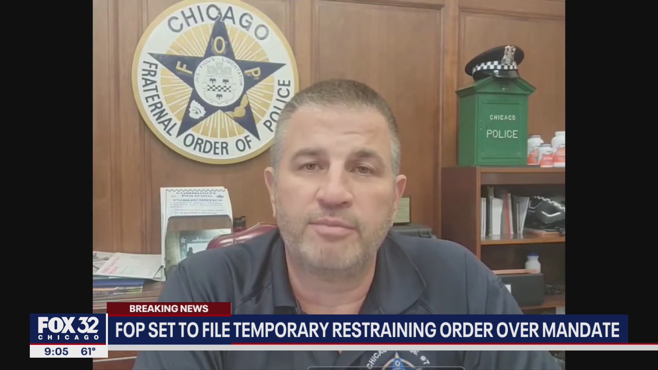 FOP set to file temporary restraining order over vaccine mandate