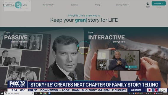 StoryFile allows the most-treasured family stories to stay alive and vibrant