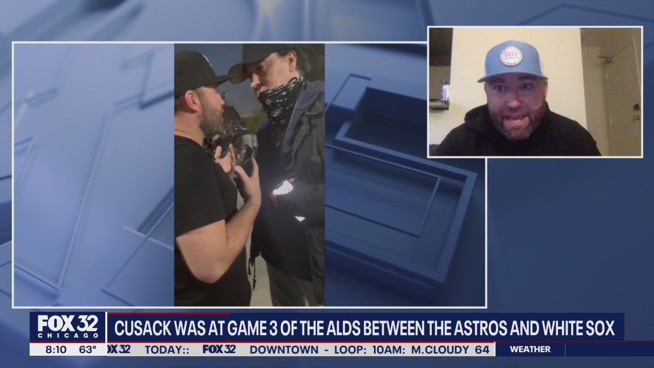 Barstool Sports' White Sox Dave on his run-in with John Cusack: 'He was immediately combative'