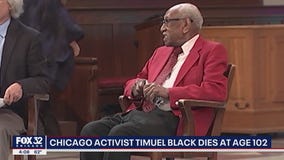 Chicago activist Timuel Black dies at 102