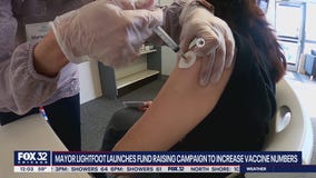Lightfoot announces fundraising campaign to increase vaccine numbers