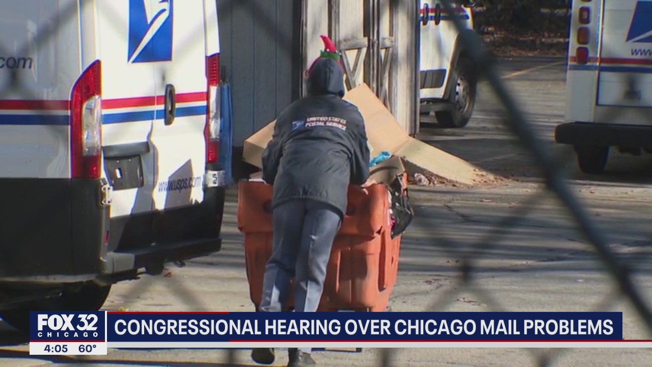Congressional hearing over Chicago mail problems