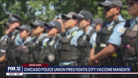 Chicago police union president fighting city vaccinate mandate