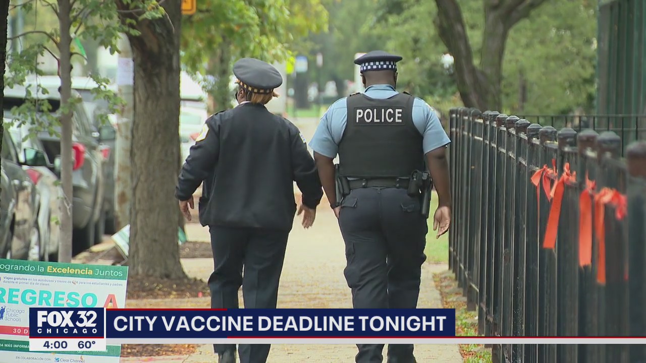 City vaccine deadline tonight
