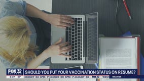 Should you put your vaccination status on your resume?