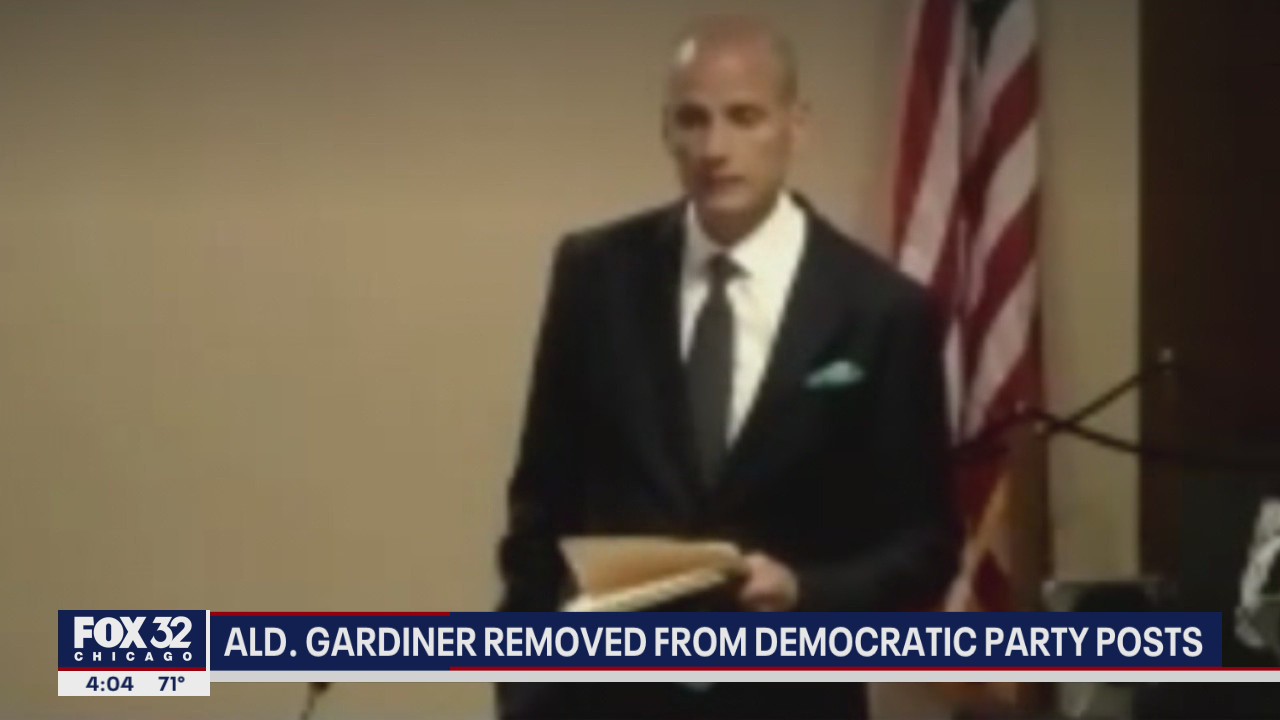 Ald. Gardiner removed from Democratic Party posts