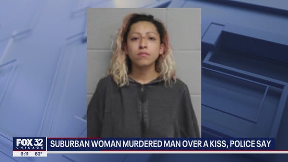 Suburban woman murdered man over a kiss, police say