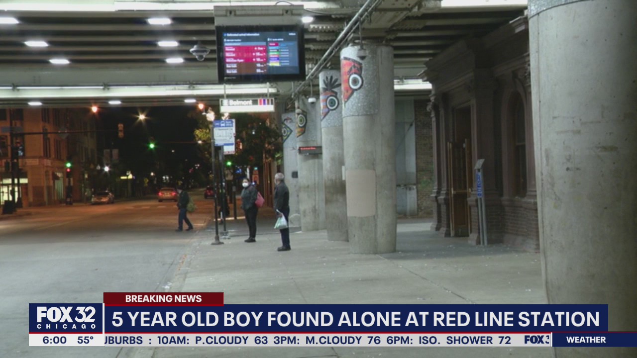 5-year-old boy found alone at CTA Red Line station