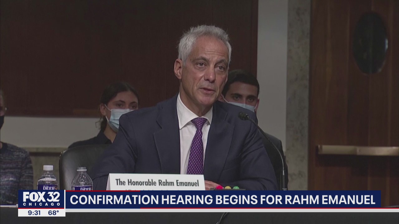 Confirmation hearing begins for Rahm Emanuel