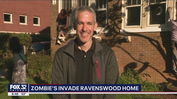 Ravenswood home harnesses the power of Halloween with zombie decorations