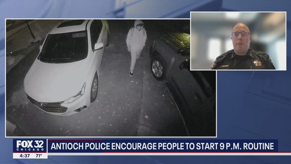 Antioch police encourage people to start 9 p.m. routine