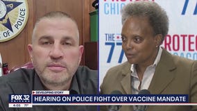 Judge denies Chicago police union's effort to recuse her from vaccine mandate case