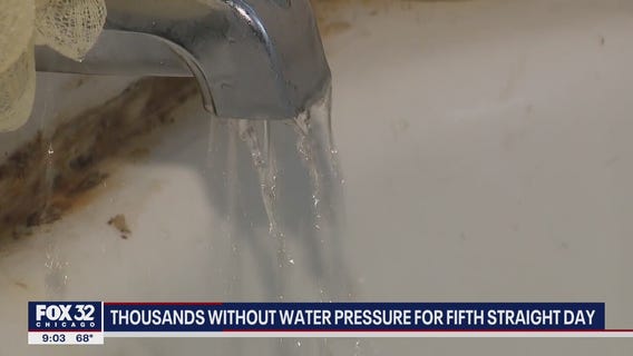Thousands without water pressure for fifth straight day in Dixmoor