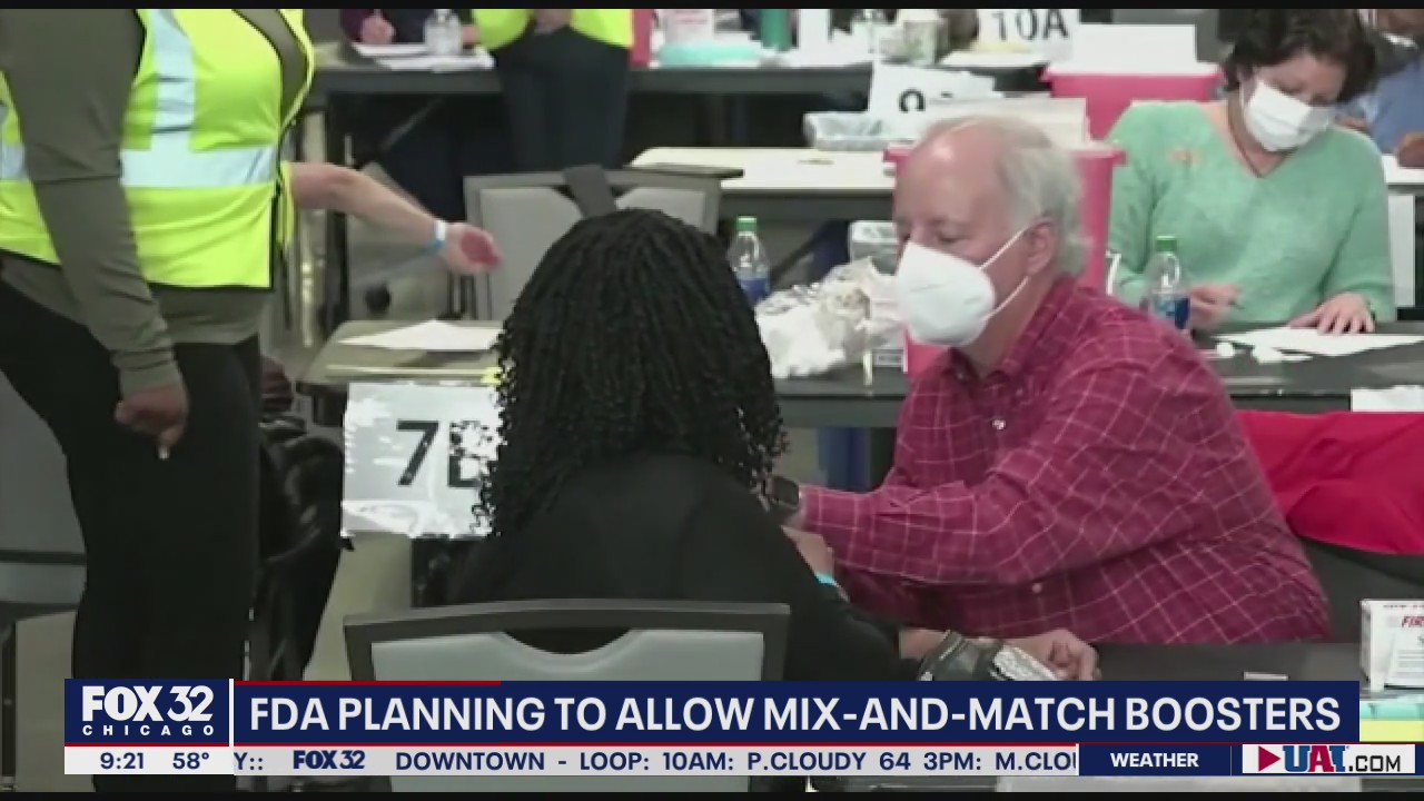 FDA plans to allow people to mix-and-match COVID booster shots