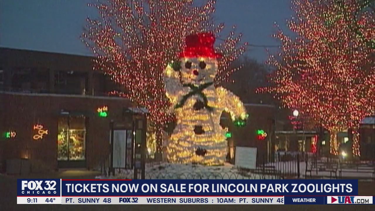 Tickets go on sale for Lincoln Park ZooLights