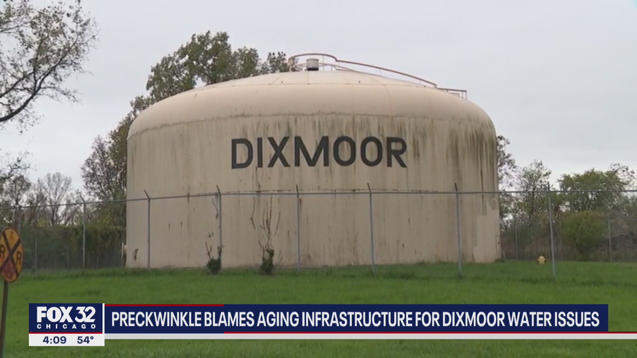 Preckwinkle blames aging infrastructure for Dixmoor water issues