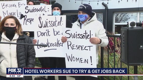 Chicago Swissotel workers sue to try to get jobs back