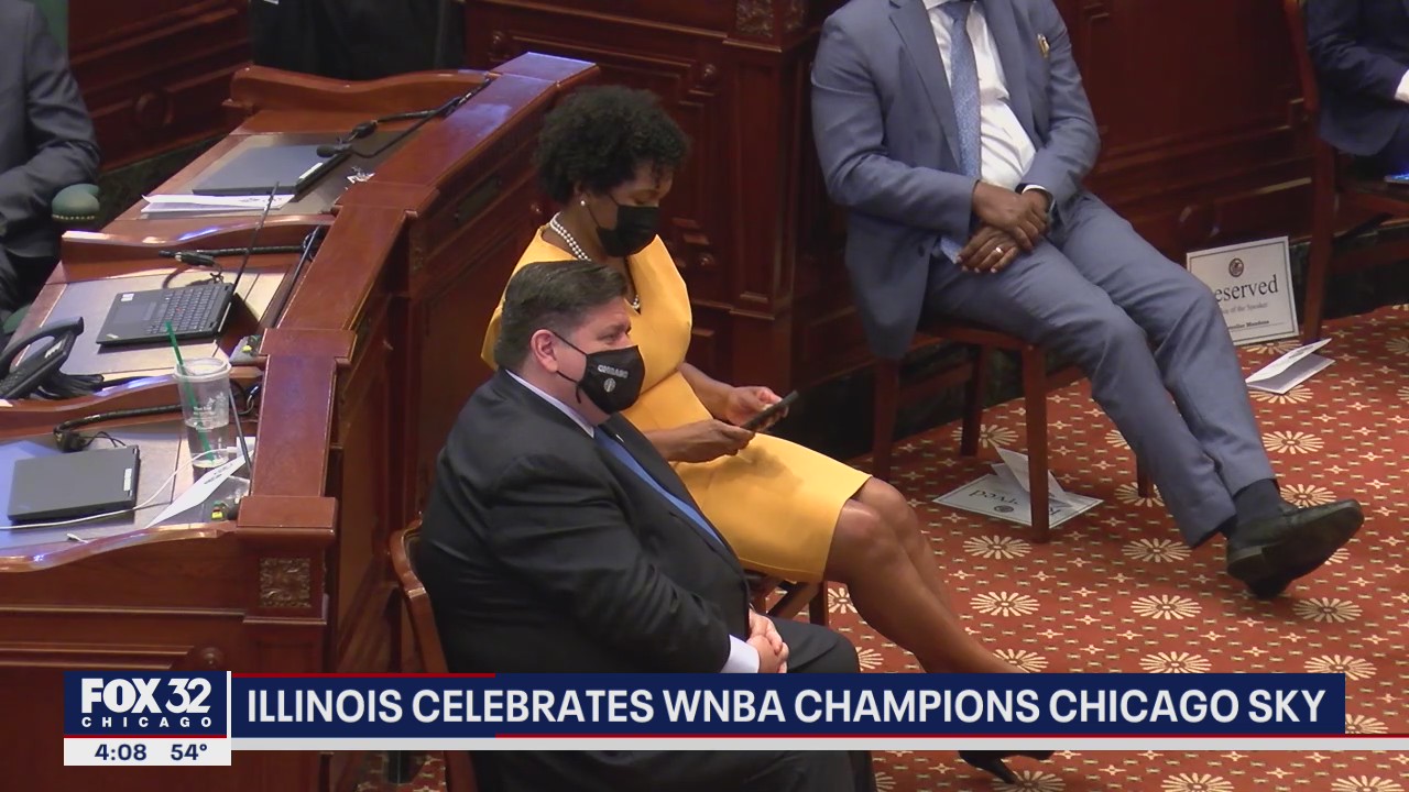 Pritzker, lawmakers celebrate WNBA champion Chicago Sky