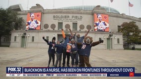 Frontline nurse named Chicago Bears Fan of the Year, wins tickets to Super Bowl