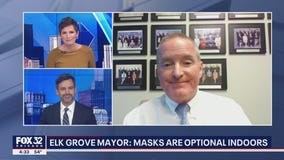 Elk Grove Village Mayor Craig Johnson says masks are now optional
