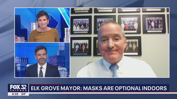 Elk Grove Village Mayor Craig Johnson says masks are now optional
