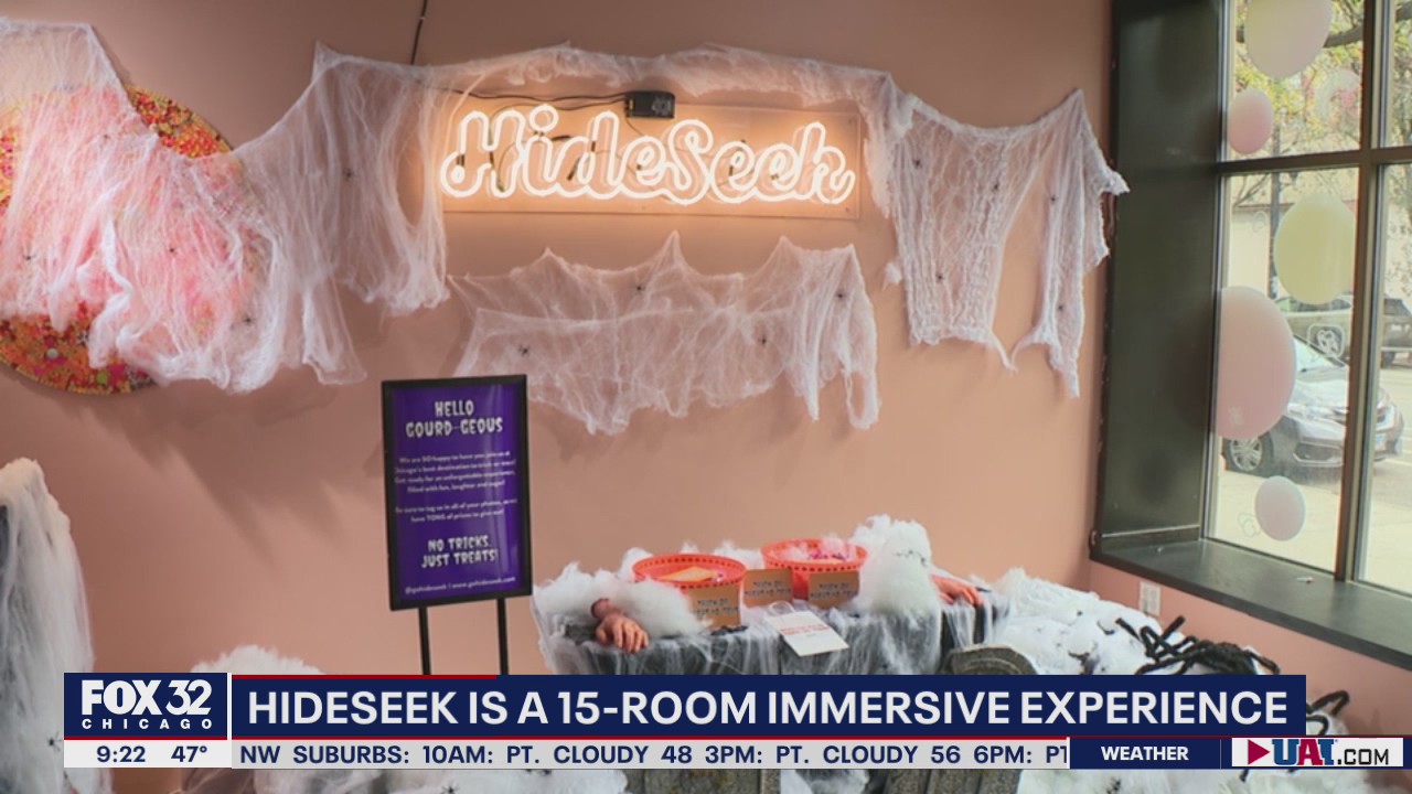 HideSeek offers 15 rooms of immersive fun for kids and adults alike