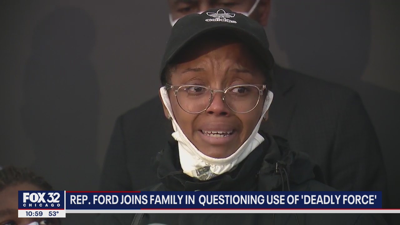Illinois lawmaker joins family in questioning use of 'deadly force' by Chicago police in killing of man