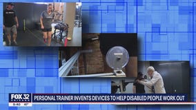 Personal trainer invents devices to help disabled people work out