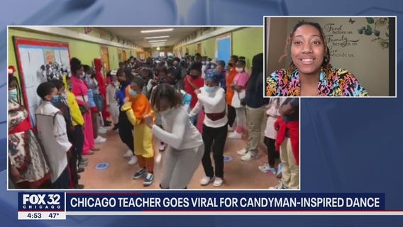 Chicago teacher goes viral for Candyman-inspired dance