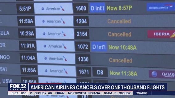 American Airlines cancels over 1,000 flights during Halloween weekend