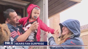Chicago Bears surprise young boy with limo ride and more