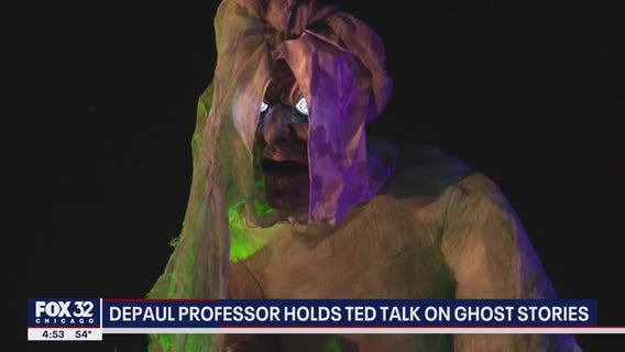 DePaul professor holds TED talk on ghost stories